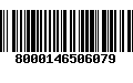 Código de Barras 8000146506079