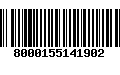 Código de Barras 8000155141902