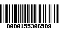 Código de Barras 8000155306509