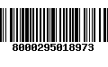 Código de Barras 8000295018973