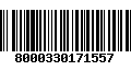 Código de Barras 8000330171557