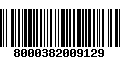 Código de Barras 8000382009129