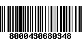 Código de Barras 8000430680348