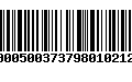 Código de Barras 80005003737980102124