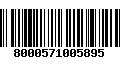 Código de Barras 8000571005895