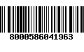 Código de Barras 8000586041963