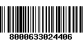 Código de Barras 8000633024406