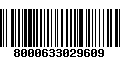 Código de Barras 8000633029609