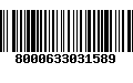 Código de Barras 8000633031589