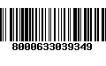 Código de Barras 8000633039349