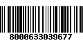 Código de Barras 8000633039677