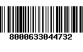 Código de Barras 8000633044732