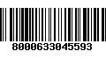 Código de Barras 8000633045593