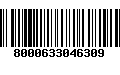 Código de Barras 8000633046309