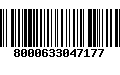 Código de Barras 8000633047177