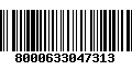 Código de Barras 8000633047313