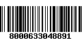 Código de Barras 8000633048891