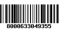 Código de Barras 8000633049355