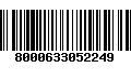 Código de Barras 8000633052249