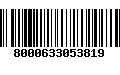 Código de Barras 8000633053819