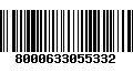 Código de Barras 8000633055332