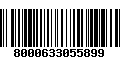 Código de Barras 8000633055899