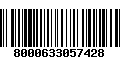 Código de Barras 8000633057428