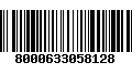 Código de Barras 8000633058128