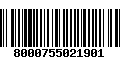 Código de Barras 8000755021901