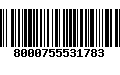 Código de Barras 8000755531783