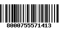 Código de Barras 8000755571413