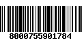 Código de Barras 8000755901784