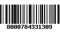 Código de Barras 8000784331309