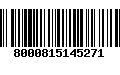 Código de Barras 8000815145271