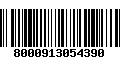 Código de Barras 8000913054390