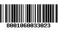 Código de Barras 8001060033023