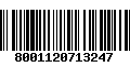 Código de Barras 8001120713247