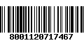 Código de Barras 8001120717467