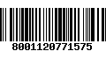 Código de Barras 8001120771575