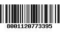 Código de Barras 8001120773395