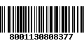 Código de Barras 8001130808377