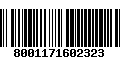 Código de Barras 8001171602323