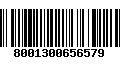 Código de Barras 8001300656579