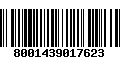 Código de Barras 8001439017623