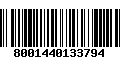 Código de Barras 8001440133794