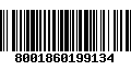 Código de Barras 8001860199134