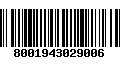 Código de Barras 8001943029006