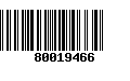 Código de Barras 80019466