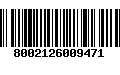 Código de Barras 8002126009471