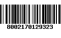 Código de Barras 8002170129323